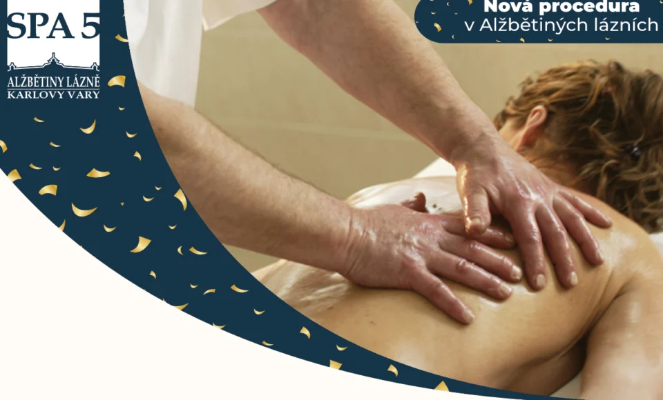 Sports massage - a new procedure in Alžbětina spa