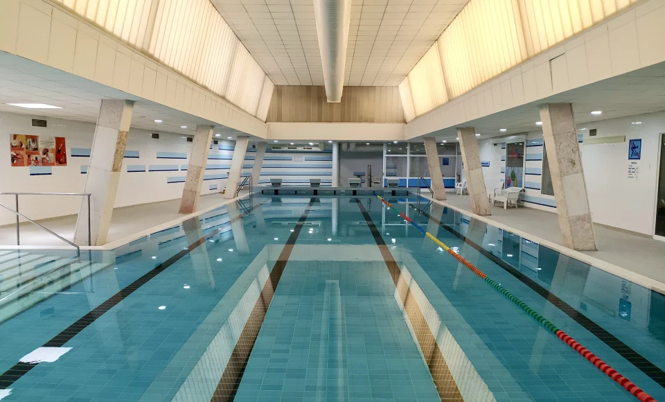 Swimming pool in Elizabeth's Spa in Karlovy Vary