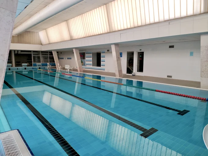 Swimming pool in Elizabeth's Spa in Karlovy Vary